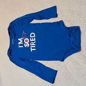 Okie Dokie I'm Not Tired Onesie